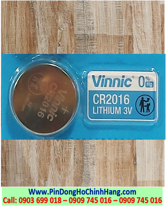 Pin Vinnic CR2016, Pin CR2016